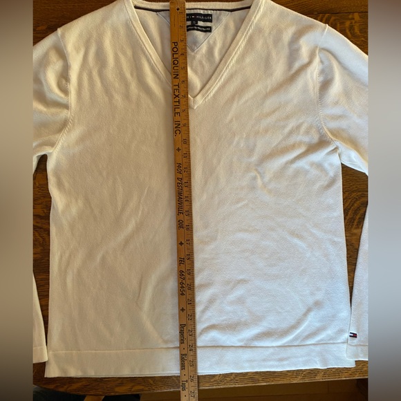 Tommy Hilfiger fashion sweater year 2000 cream white - Picture 3 of 4